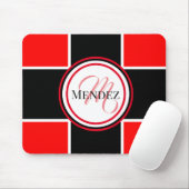 Rot/Schwarz-Computer-Maus Mousepad (Mit Mouse)