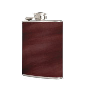 Rot/Schwarz-Design-Flasche Flachmann (Links)