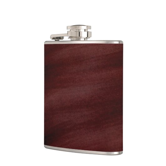 Rot/Schwarz-Design-Flasche Flachmann (Links)