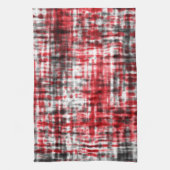 ROT SCHWARZ DESIGN GESCHIRRTUCH (Vertikal)