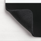 Rot-Schwarz-Farbblockstil Mousepad (Ecke)