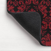 Rot & Schwarz Gothic-Mauspad Mousepad (Ecke)