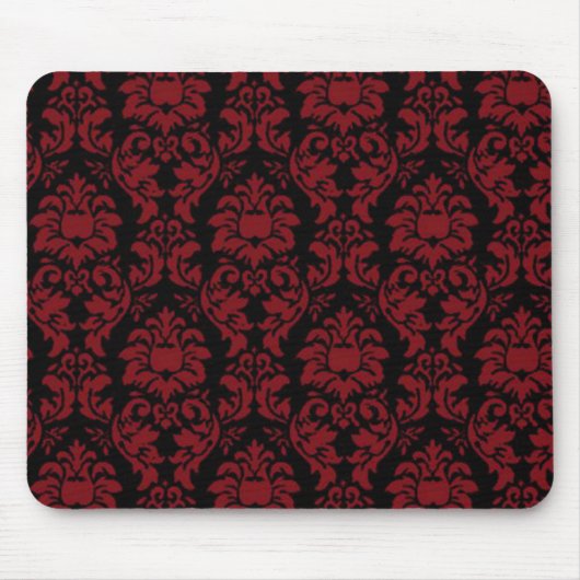 Rot & Schwarz Gothic-Mauspad Mousepad (Vorne)