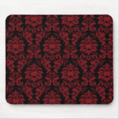 Rot-schwarz-gotische Maus-Pad Mousepad (Vorne)