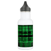 Rot-Schwarz-Matrixmuster Trinkflasche (Links)