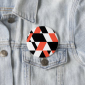 Rot-schwarz, modern, trendig, geometrisch, urbane button (Beispiel)