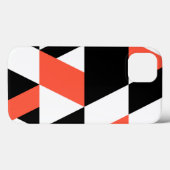 Rot-schwarz, modern, trendig, geometrisch, urbane  Case-Mate iPhone hülle (Rückseite (Horizontal))