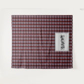 ROT, SCHWARZ, PINK, NIEDLICH MODERN WANDTEPPICH (Vorderseite (Horizontal))