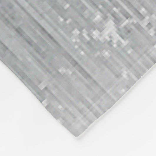 Rot, schwarz, schwarz und grau gestreift fleecedecke (Ecke)