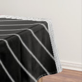 Rot, Schwarz, Schwarz und Weiß Tischdecke (Beispiel)