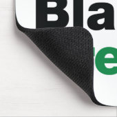 Rot, Schwarz und Grün. Mousepad (Ecke)