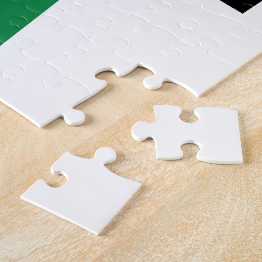 Rot, Schwarz und grüner Ankh Puzzle (Seite)