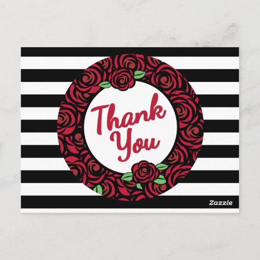 Rot, Schwarz, Weiß Danke, Karten (Rückseite)