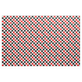 Rot Schwarz Weiß kariertes Musterdesign  Stoff (Yard (91,4 cm))
