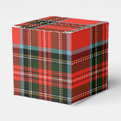 Rot-Schwarz-Weiß-Karo-Klassiker Geschenkschachtel (Vorderseite)