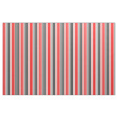 Rot Schwarz Weiß Streifen Muster Design  Stoff (Yard (91,4 cm))