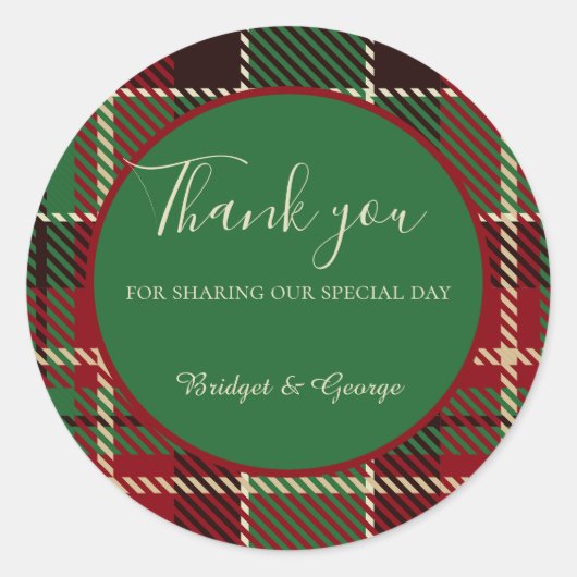 Rot-Schwarz-Zeltkrone Runder Aufkleber (Vorderseite)