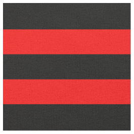 Rot/Schwarze Streifen Stoff