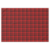 Rot-schwarzes Karomuster Tischdecke (Vorderseite (Horizontal))