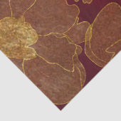 Rot Seidenpapier (Detail)