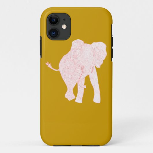 Rot/Senf iPhone 5 Fall Case-Mate iPhone Hülle (Rückseite)