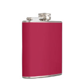 Rot (Solid Color) Flachmann (Rechts)