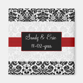 rot Speichern des Datums-Magneten Magnet