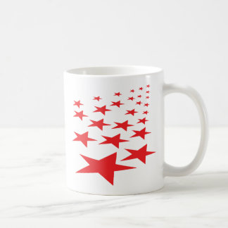 Rot spielt Teppich die Hauptrolle Kaffeetasse