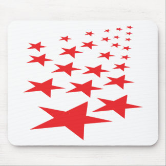 Rot spielt Teppich die Hauptrolle Mousepad