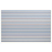 Rot, Tan, Deep Sky Blue, Midnight Blue und White Stoff (Fat Quarter (45,7 x 55,9 cm))