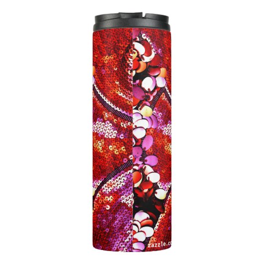 Rot Thermosbecher (Rückseite)