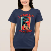 ROT Tri-Blend SHIRT (Vorderseite)