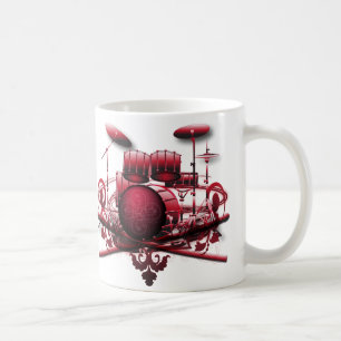 Rot-Trommelentwurf, Rot-Trommelentwurf Kaffeetasse