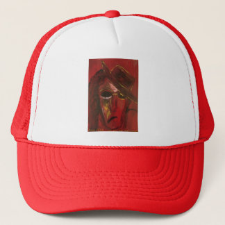 rot truckerkappe