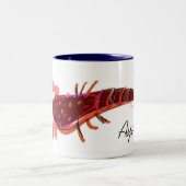 Rot-u. Marine-Hummer u. Tasse der Minnows-11oz (Mittel)