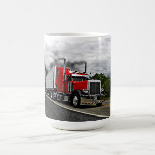 Rot u. Rollin Peterbilt Tasse
