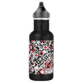 Rot überall edelstahlflasche (Rechts)