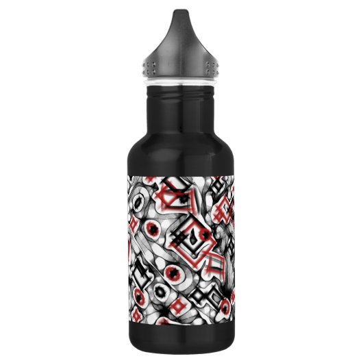 Rot überall edelstahlflasche (Links)