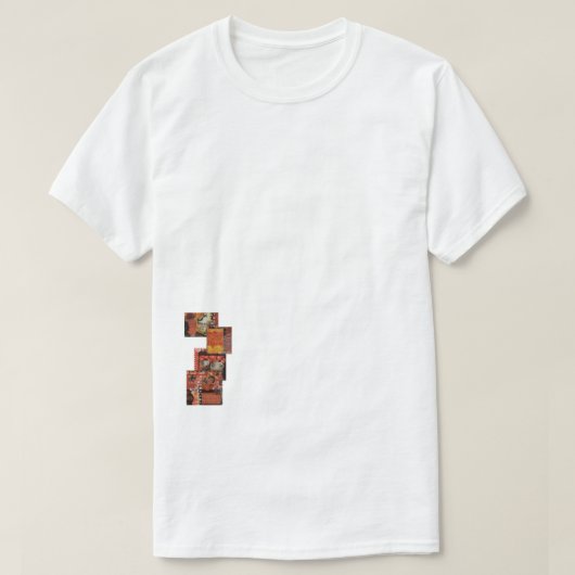 Rot überall Hemd 1 T-Shirt (Design vorne)