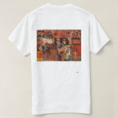 Rot überall Hemd 1 T-Shirt (Design Rückseite)