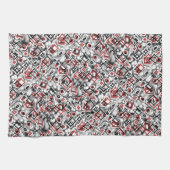 Rot überall küchentuch (Horizontal)