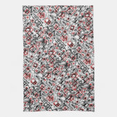Rot überall küchentuch (Vertikal)