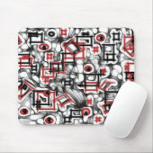 Rot überall mousepad (Mit Mouse)