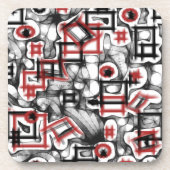 Rot überall untersetzer (Vorderseite)