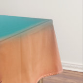 Rot und aquamarin abstrakt tischdecke (Beispiel)