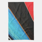 Rot und Blau 312 Geschirrtuch (Vertikal)