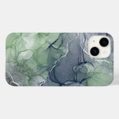 Rot und Blau Case-Mate iPhone Hülle (Rückseite (Horizontal))