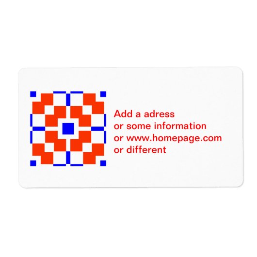 Rot und Blau, das sächsische (Vorne)