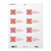 Rot und Blau, das sächsische (Vorne)