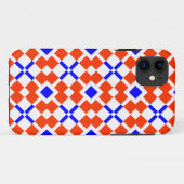 Rot und Blau, das sächsische Case-Mate iPhone Hülle (Rückseite (Horizontal))